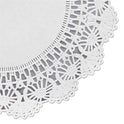 Hoffmaster Cambridge Lace Doilies, Round, 8", White, 1,000/Carton (500236)