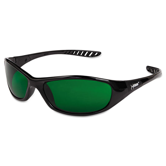 KleenGuard V40 HELLRAISER Safety Eyewear, Black Frame, IR/UV 3.0 Lens (20544)