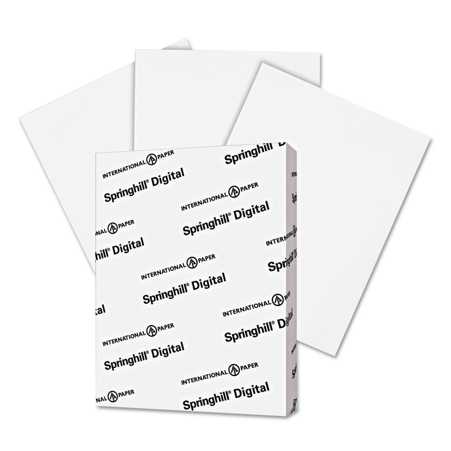 Springhill Digital Index White Card Stock, 92 Bright, 90 lb Index Weight, 8.5 x 11, White, 250/Pack (015101)