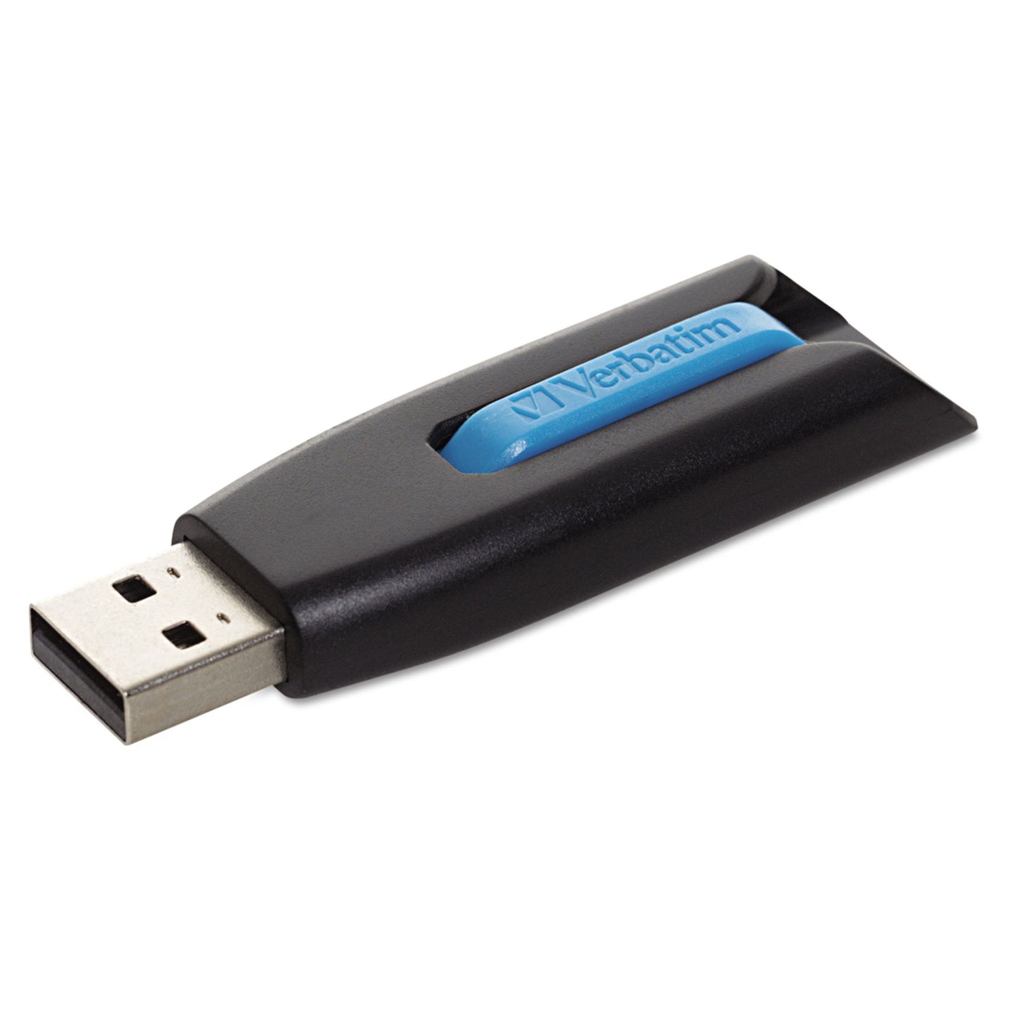 Verbatim Store 'n' Go V3 USB 3.0 Drive, 16 GB, Black/Blue (49176)