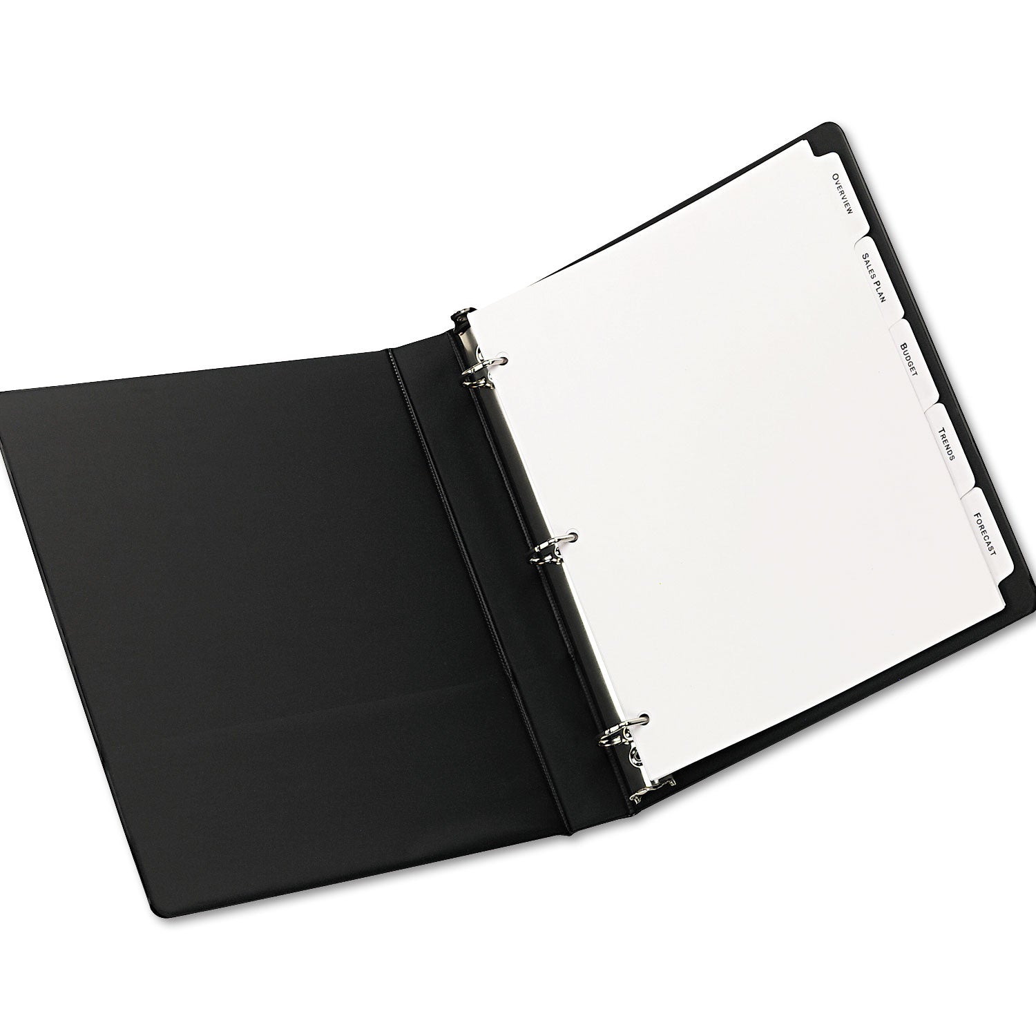 Avery Customizable Print-On Dividers, Unpunched, For Xerox 5090 Copiers, 5-Tab, 11 x 8.5, White, 30 Sets (20405)