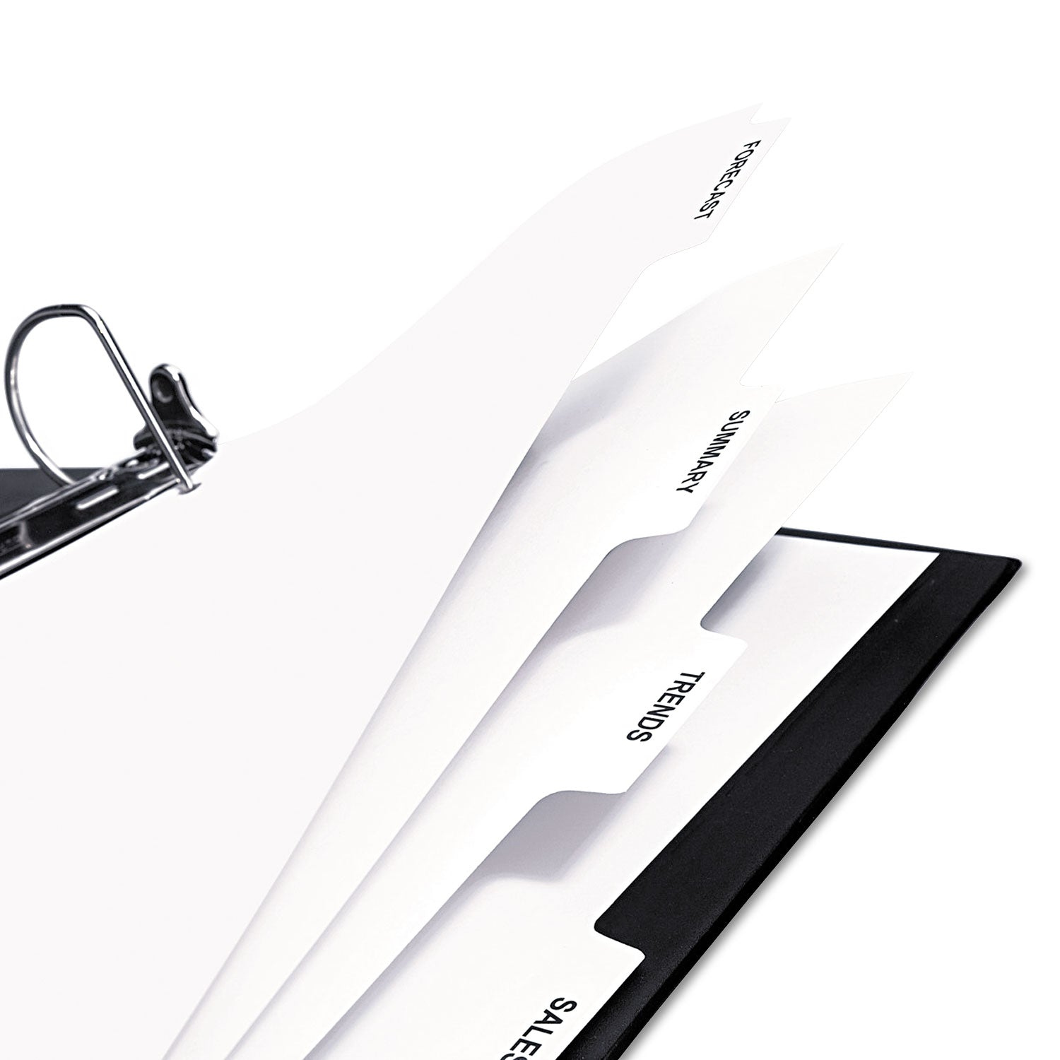 Avery Customizable Print-On Dividers, For Xerox 4135 Copiers and Docutech, 3-Hole Punched, 5-Tab, 11 x 8.5, White, 30 Sets (20416)