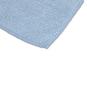 Endust Large-Sized Microfiber Towels Two-Pack, 15 x 15, Unscented, Blue, 2/Pack (11421)