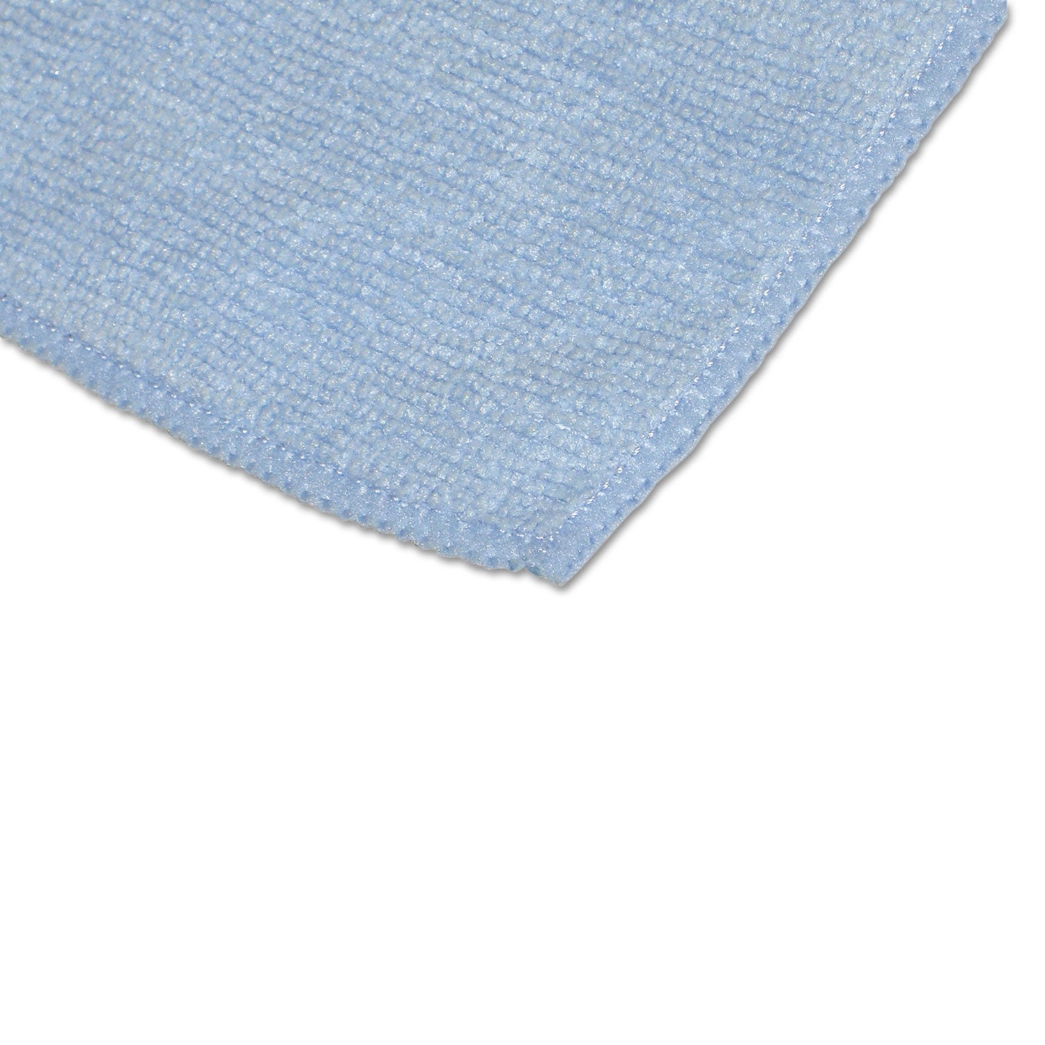 Endust Large-Sized Microfiber Towels Two-Pack, 15 x 15, Unscented, Blue, 2/Pack (11421)