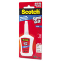 Scotch Super Glue with Precision Applicator, 0.14 oz, Dries Clear (AD124)