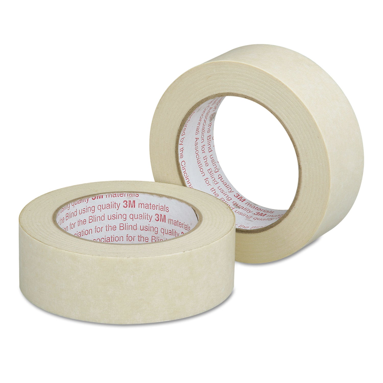 AbilityOne 7510002666709, SKILCRAFT General Purpose Masking Tape, 3" Core, 1.5" x 60 yds, Beige