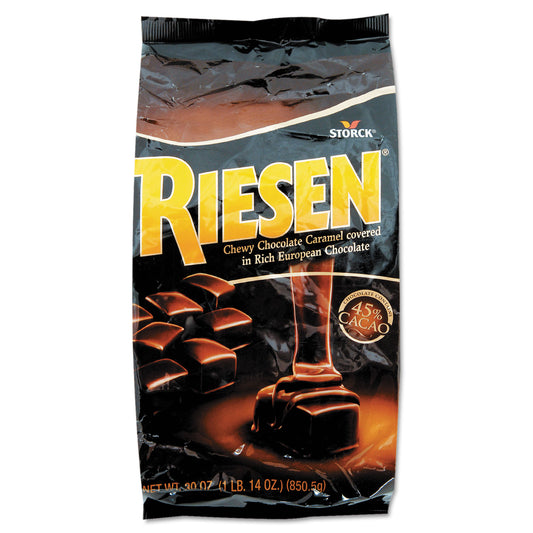 Riesen Chocolate Caramel Candies, 30 oz Bag (398052)