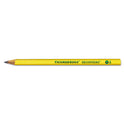 Dixon Ticonderoga Beginners Woodcase Pencil with Microban Protection, HB (#2), Black Lead, Yellow Barrel, Dozen (13080)