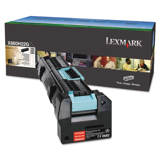 Lexmark X860H22G Photoconductor Unit, 48,000 Page-Yield, Black