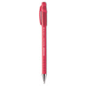 Paper Mate FlexGrip Ultra Recycled Ballpoint Pen, Stick, Medium 1 mm, Red Ink, Red Barrel, Dozen (9620131)