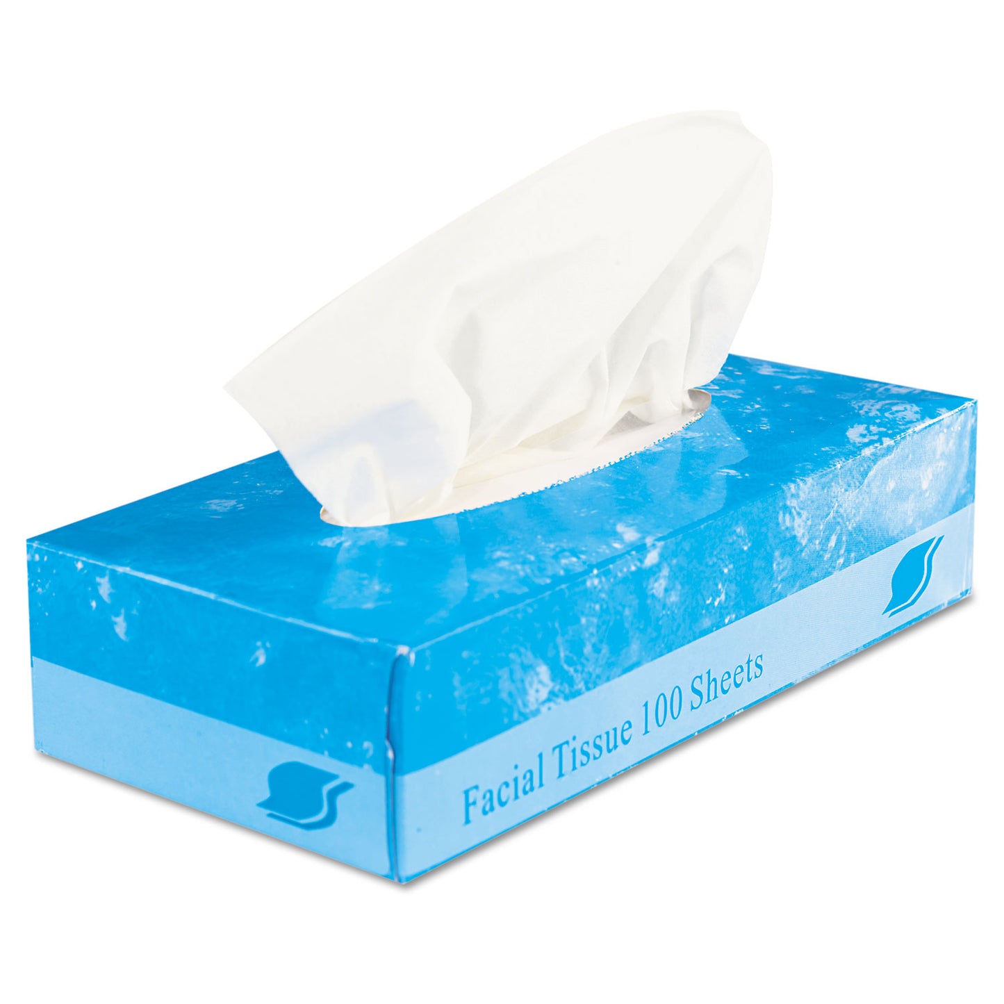 GEN Boxed Facial Tissue, 2-Ply, White, 100 Sheets/Box, 30 Boxes/Carton (FACIAL30100)