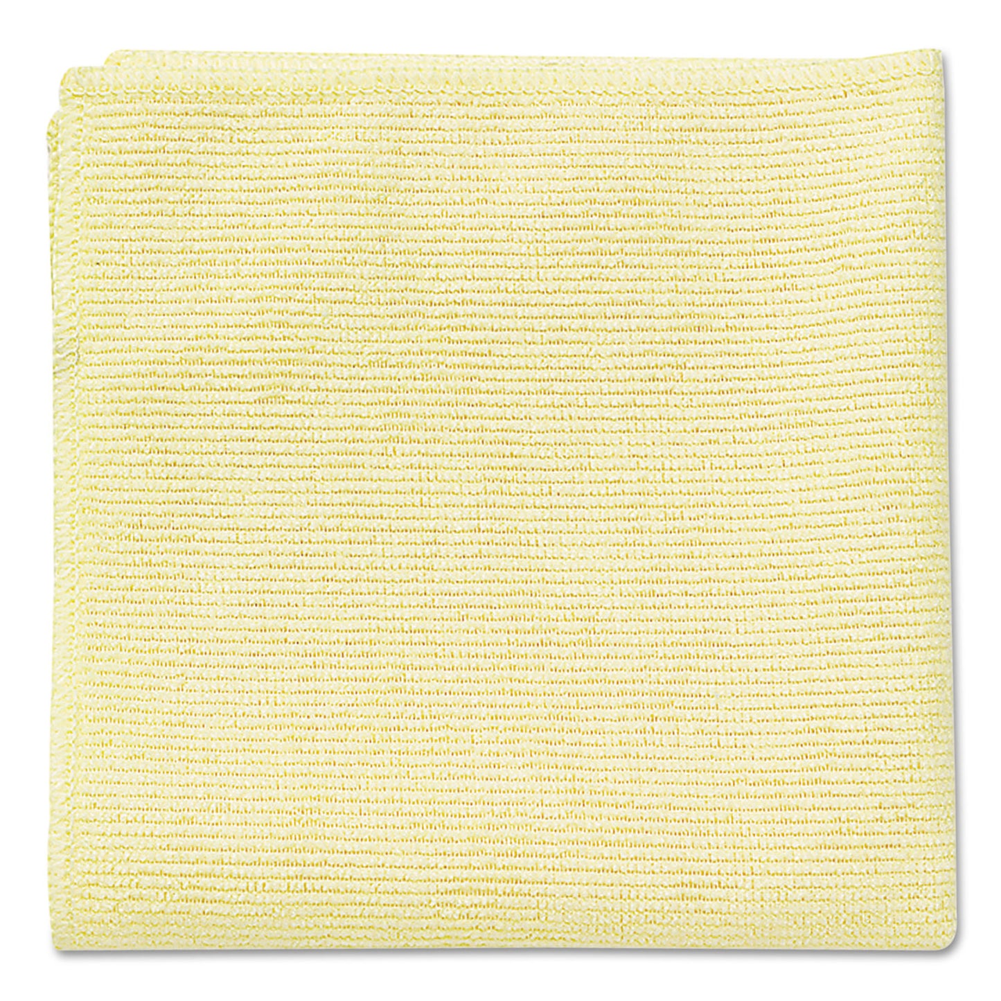 Rubbermaid Commercial Microfiber Cleaning Cloths, 16 x 16, Yellow, 24/Pack (1820584)