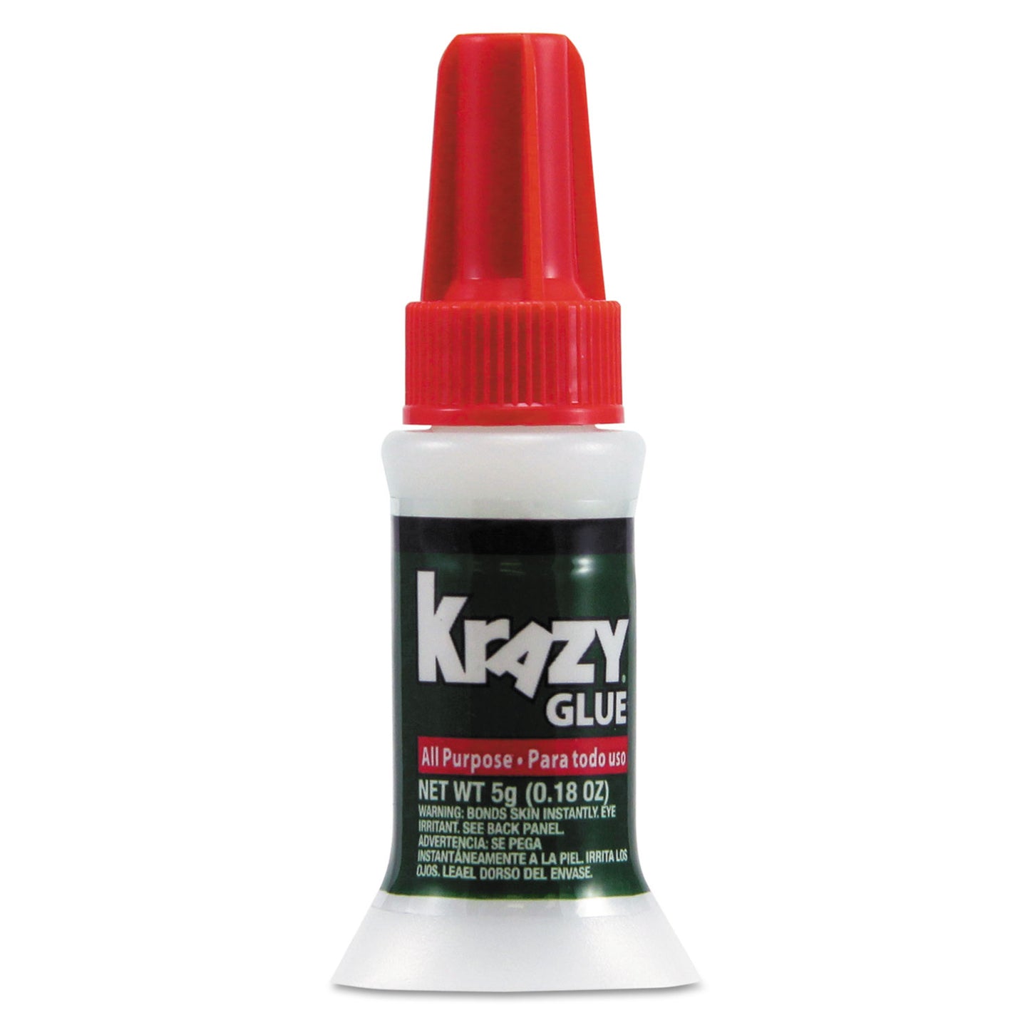 All Purpose Brush-On Krazy Glue, 0.17 oz, Dries Clear (KG92548R)