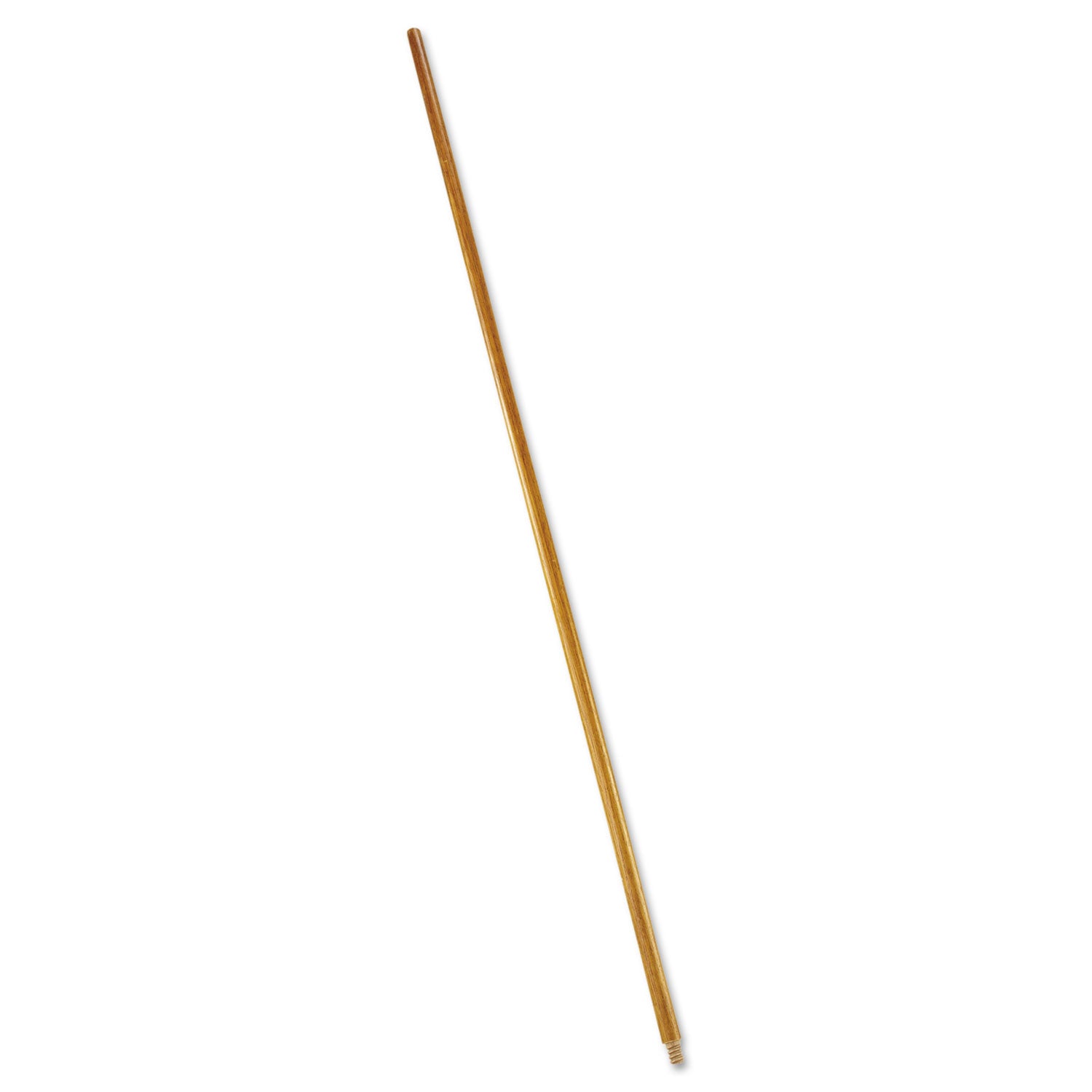 Rubbermaid Commercial Wood Threaded-Tip Broom/Sweep Handle, 0.94" dia x 60", Natural (6361)