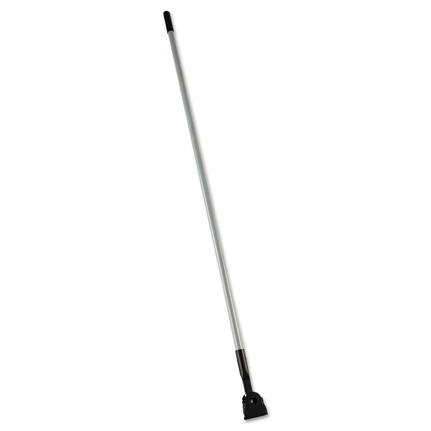 Rubbermaid Commercial Snap-On Fiberglass Dust Mop Handle, 1" dia x 60", Gray/Black (M146)