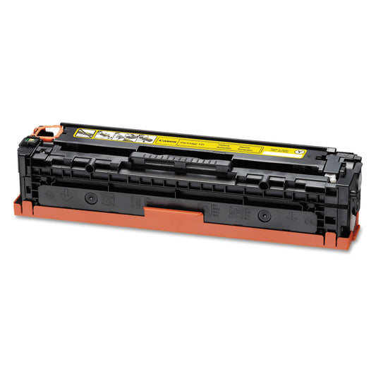 Canon 6269B001 (CRG-131) Toner, 1,500 Page-Yield, Yellow