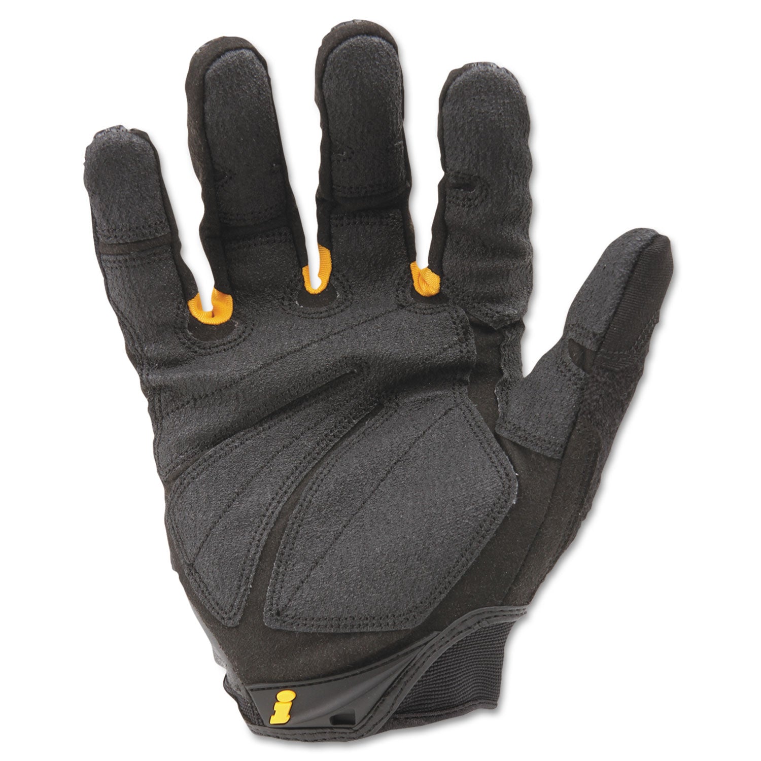 Ironclad SuperDuty Gloves, Large, Black/Yellow, 1 Pair (SDG204L)