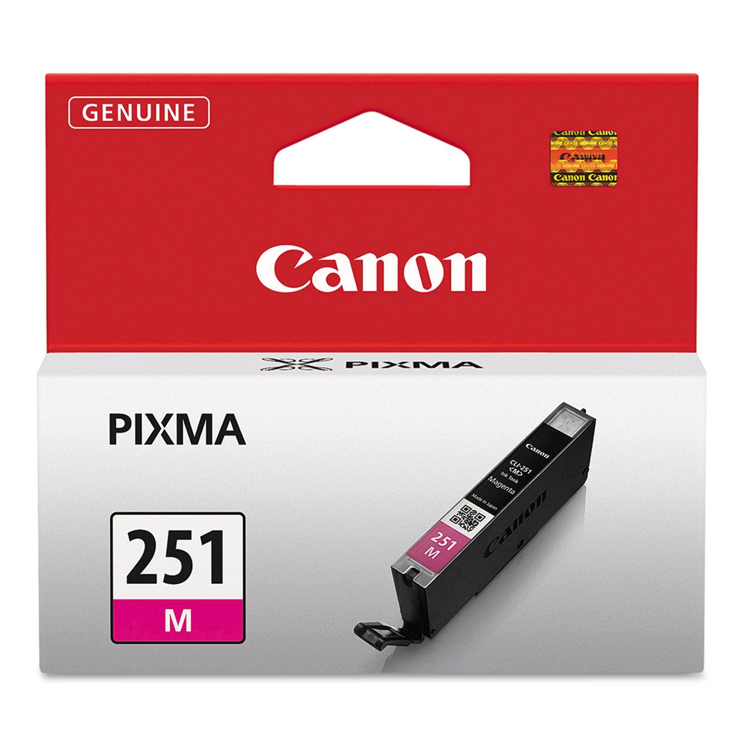 Canon 6515B001 (CLI-251) ChromaLife100+ Ink, 298 Page-Yield, Magenta