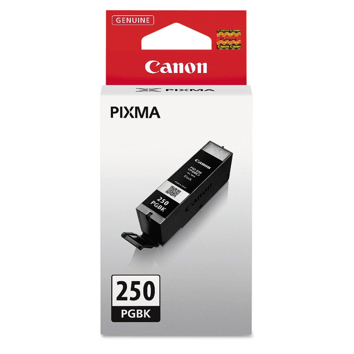 Canon 6497B001 (PGI-250) ChromaLife100+ Ink, 300 Page-Yield, Black