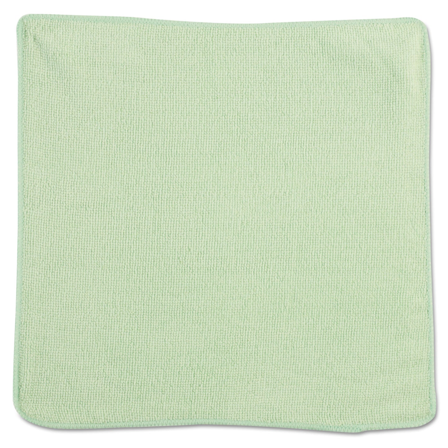 Rubbermaid Commercial Microfiber Cleaning Cloths, 12 x 12, Green, 24/Pack (1820578)