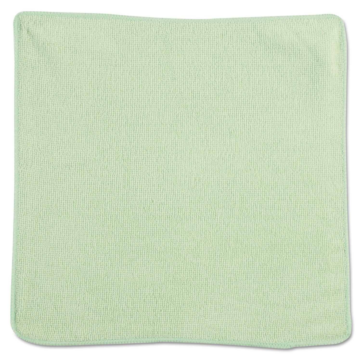 Rubbermaid Commercial Microfiber Cleaning Cloths, 12 x 12, Green, 24/Pack (1820578)