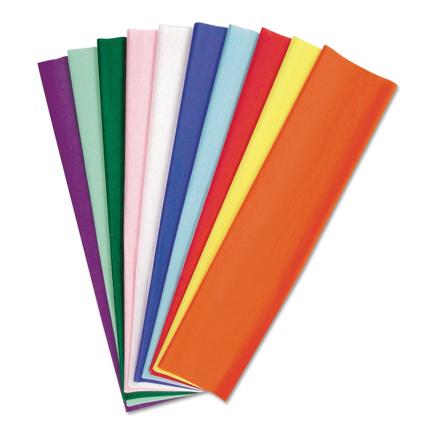 Pacon KolorFast Tissue Assortment, 23 lb Tissue Weight, 20 x 30, Assorted, 100/Pack (58970)