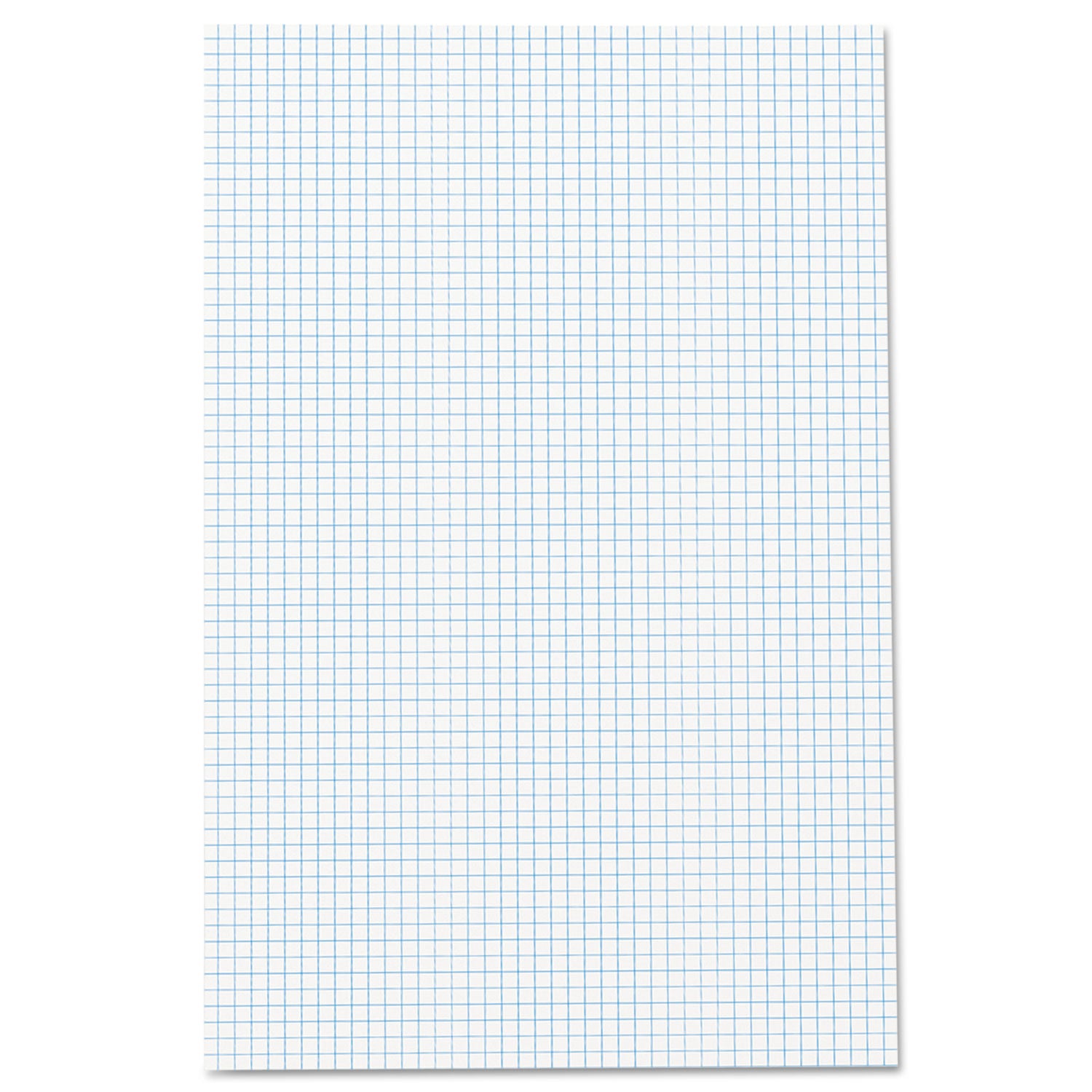 Ampad Quadrille Pads, Quadrille Rule (4 sq/in), 50 White (Standard 15 lb Bond) 11 x 17 Sheets (22037)