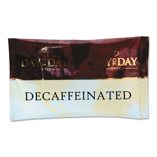 Day to Day Coffee 100% Pure Coffee, Decaffeinated, 1.5 oz Pack, 42 Packs/Carton (23004)