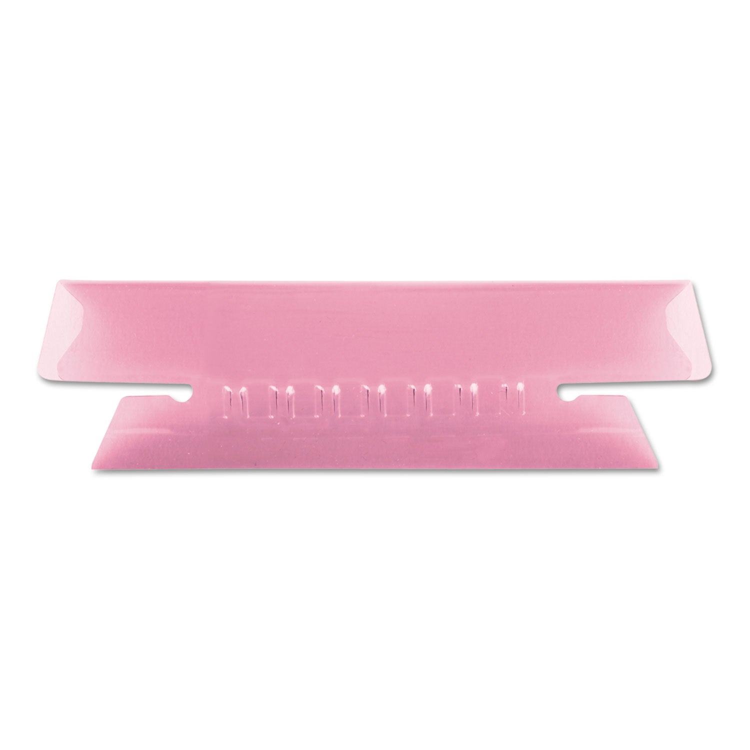 Pendaflex Transparent Colored Tabs For Hanging File Folders, 1/3-Cut, Pink, 3.5" Wide, 25/Pack (4312PIN)