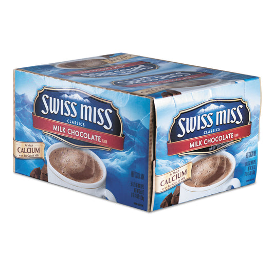 Swiss Miss Hot Cocoa Mix, Regular, 0.73 oz. Packets,  50 Packets/Box (47491)