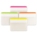 Post-it Lined Tabs, 1/5-Cut, Assorted Bright Colors, 2" Wide, 24/Pack (686F1BB)