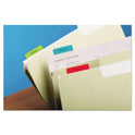 Post-it Solid Color Tabs, 1/5-Cut, Assorted Colors, 2" Wide, 24/Pack (686ALYR)