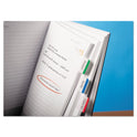 Post-it 1" Lined Tabs, 1/5-Cut, Lined, Assorted Colors, 1" Wide, 66/Pack (686LGBR)