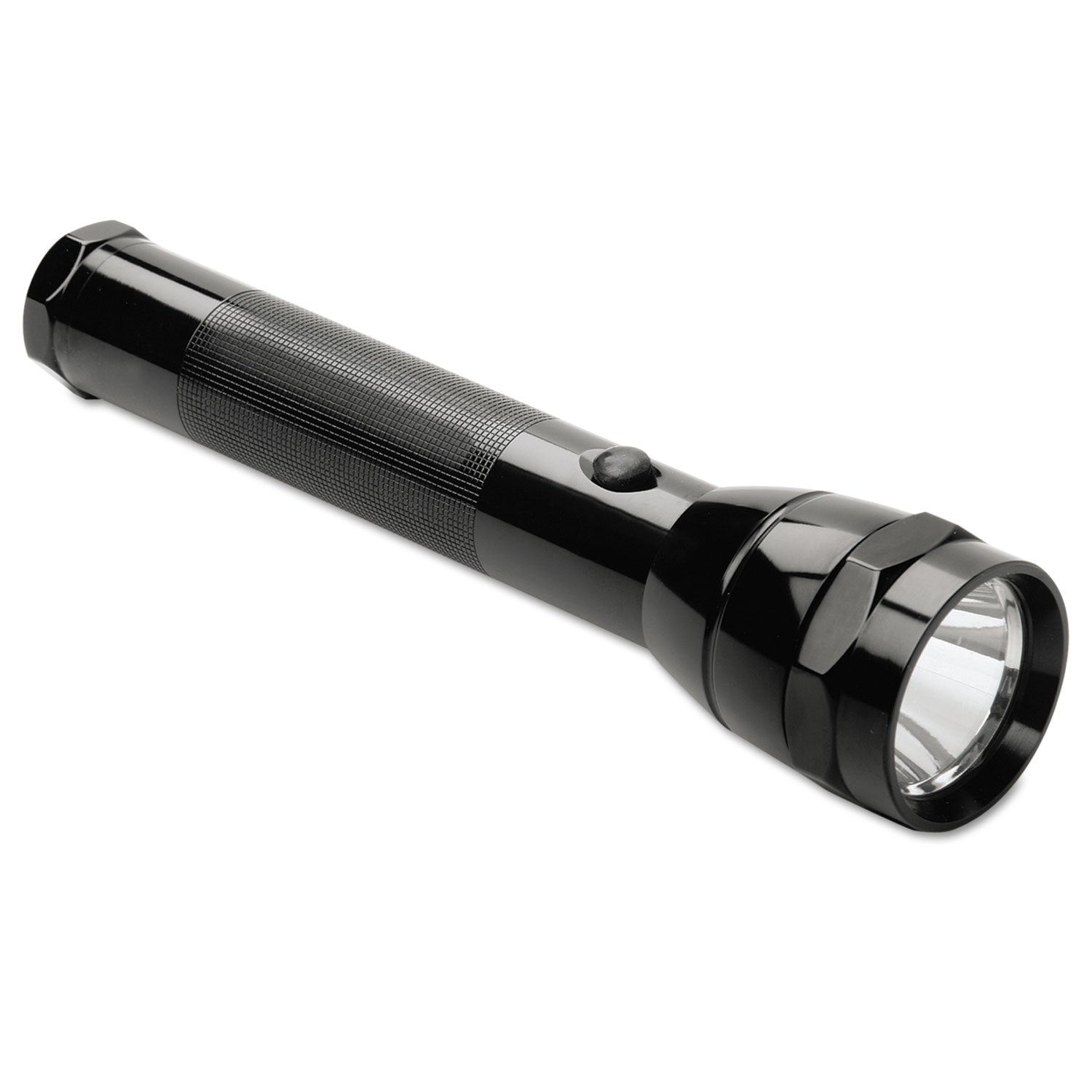 AbilityOne 6230015133306, SKILCRAFT Smith and Wesson Aluminum Flashlight, 2 D Batteries (Sold Separately), Black