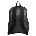 Eastsport Mesh Backpack, Fits Devices Up to 17", Polyester, 12 x 17.5 x 5.5, Black (113960BJBLK)