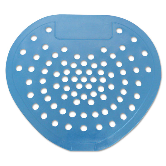 HOSPECO Health Gards Vinyl Urinal Screen, Mint Scent, 7.75 x 6.88, Blue, Dozen (03904)