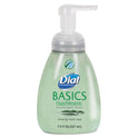 Dial Basics Hypoallergenic Foaming Hand Wash, Honeysuckle Scent, 7.5 oz, 8/Carton (06042CT)