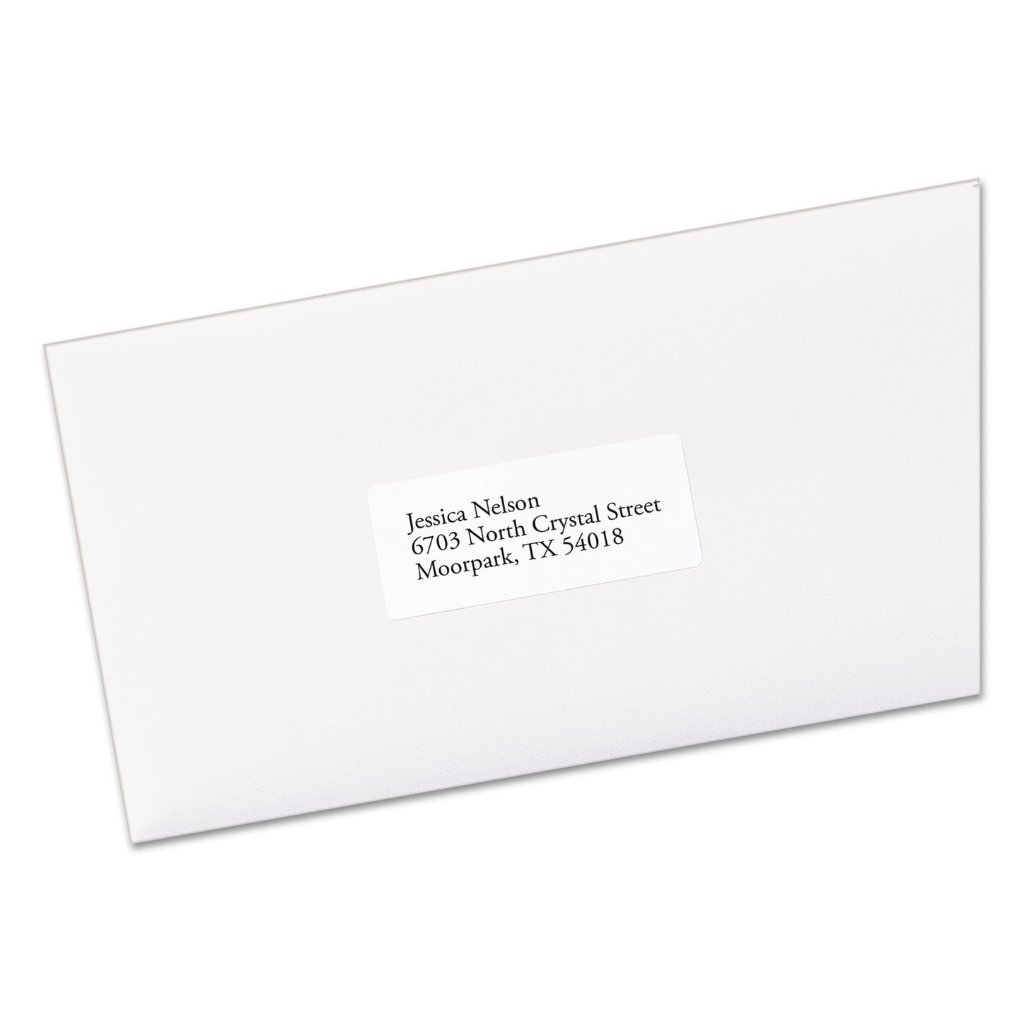 Avery EcoFriendly Mailing Labels, Inkjet/Laser Printers, 1 x 2.63, White, 30/Sheet, 100 Sheets/Pack (48460)