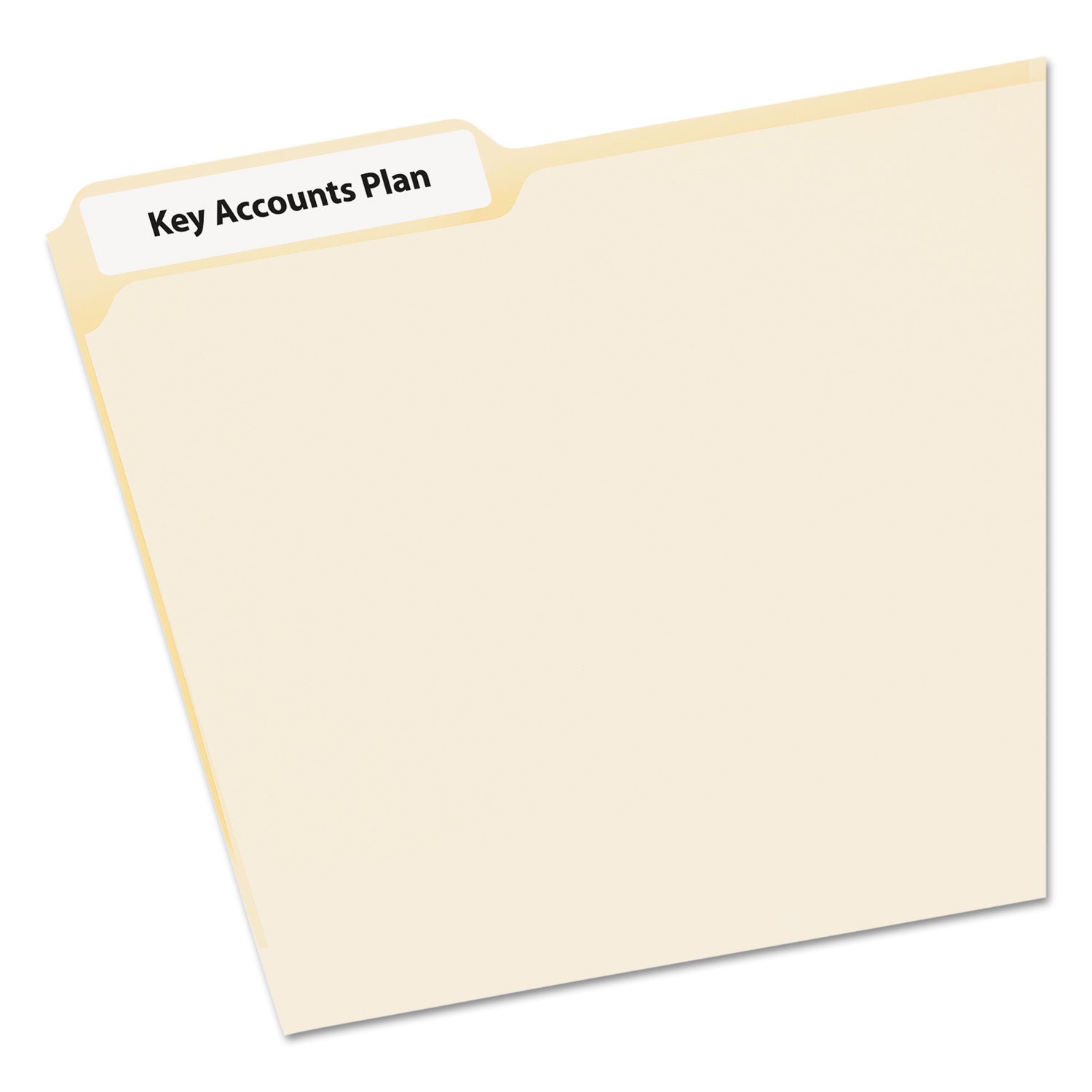 Avery EcoFriendly Permanent File Folder Labels, 0.66 x 3.44, White, 30/Sheet, 50 Sheets/Pack (45366)