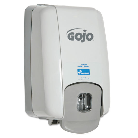 AbilityOne 4510015219871, SKILCRAFT GOJO Hand Soap Dispenser, 2,000 mL, 6 x 4.5 x 10.5, Gray