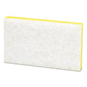 Scotch-Brite Light-Duty Scrubbing Sponge, #63, 3.6 x 6.1, 0.7" Thick, Yellow/White, 20/Carton (08251)