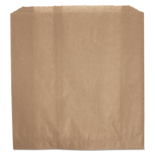 Rubbermaid Commercial Waxed Napkin Receptacle Liners, 2.75" x 8.75" x 8.5", Brown, 250/Carton (6141)