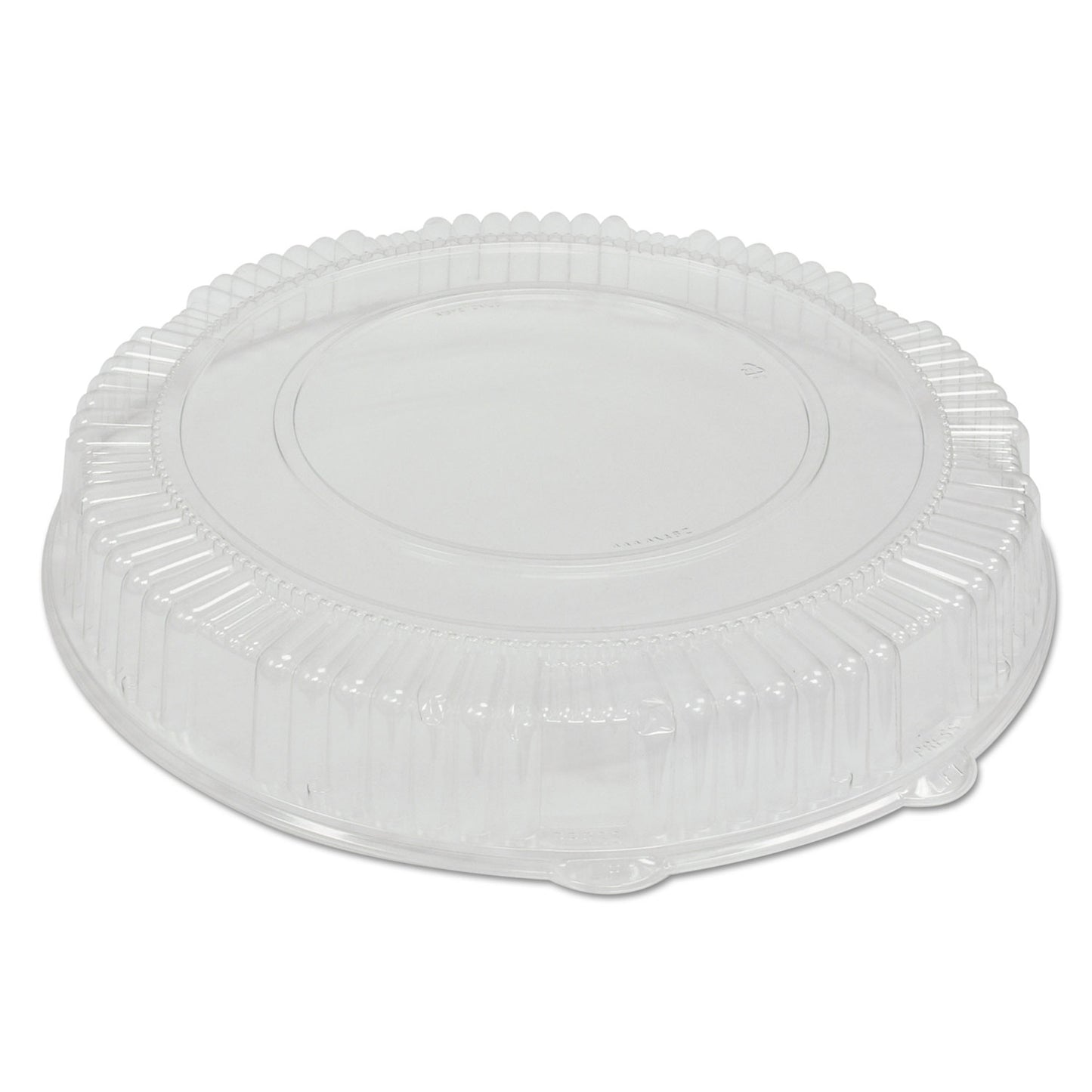 WNA Caterline Dome Lids, 18" Diameter x 2.75"h, Clear, Plastic, 25/Carton (A18PETDM)