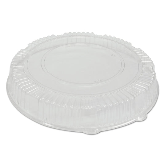 WNA Caterline Dome Lids, 18" Diameter x 2.75"h, Clear, Plastic, 25/Carton (A18PETDM)
