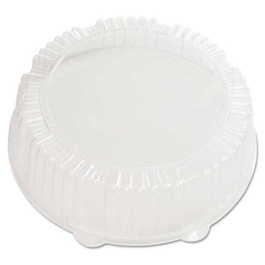 WNA Caterline Dome Lids, 12" Diameter x 275"h, Clear, Plastic, 25/Carton (A12PETDM)