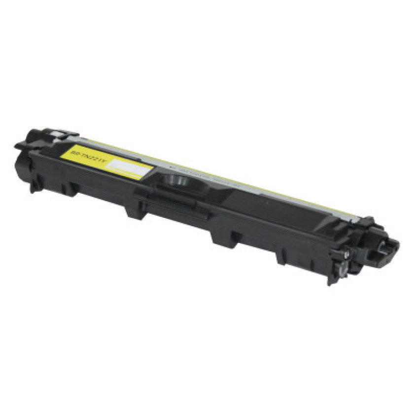 Elite TN221Y Toner, 1,400 Page-Yield, Yellow