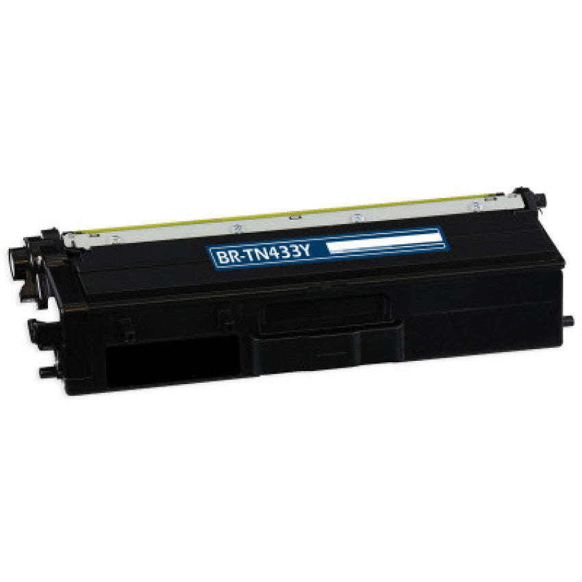 Elite TN433Y High-Yield Toner, 4,000 Page-Yield, Yellow