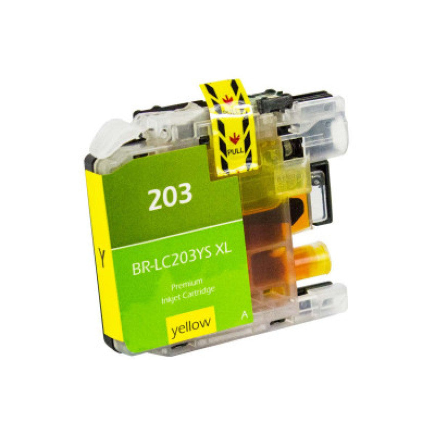Elite LC203Y Innobella High-Yield Ink, 550 Page-Yield, Yellow
