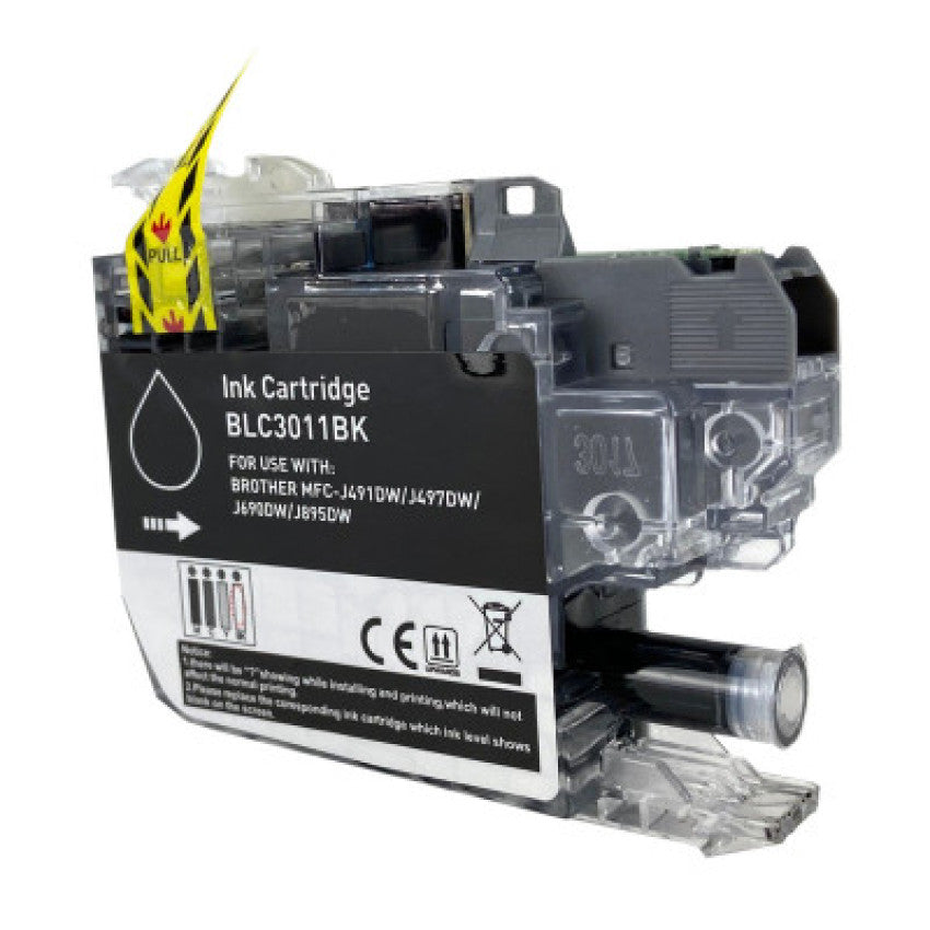 Elite LC3011BK Ink, 200 Page-Yield, Black