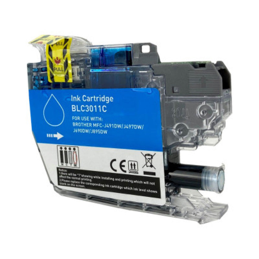 Elite LC3011C Ink, 200 Page-Yield, Cyan